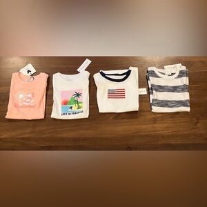 NWT-  FOUR T-Shirts by Janie and Jack